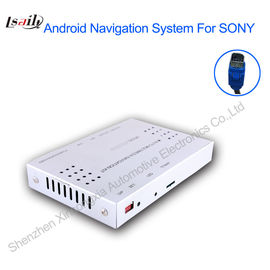 HD 1080P ऑटो नेविगेशन सिस्टम वाईफाई नेटवर्क / 3G डोंगल को सपोर्ट करता है