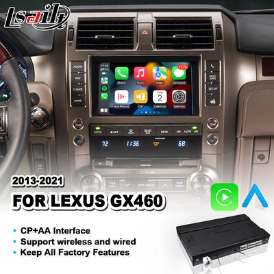 2013-2021 GX460 के लिए Lsailt वायरलेस Android ऑटो लेक्सस कारप्ले इंटरफ़ेस