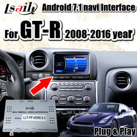 Android 7.1 नेविगेशन सिस्टम के साथ GT-R 2008-2016 के लिए Android Auto इंटरफ़ेस, Lsailt द्वारा वायरलेस कारप्ले