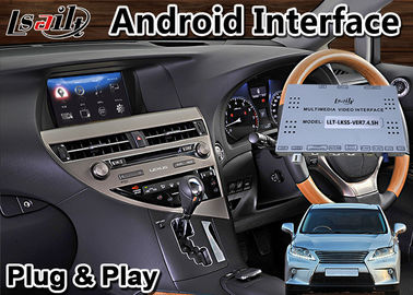 Lexus RX350 2013-2015 वायरलेस कारप्ले RX 350 के लिए Lsailt Android 9.0 कार GPS नेविगेशन इंटरफ़ेस