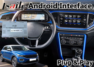 VW गोल्फ / स्कोडा / टेरामोंट / T-ROC . के लिए Android 9.0 कार वीडियो इंटरफ़ेस