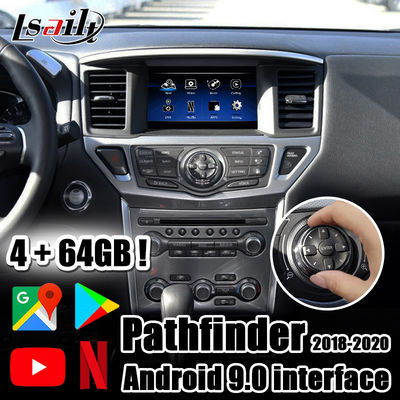 Google, youtube, Android Auto के साथ Lsailt PX6 4GB CarPlay और Android वीडियो इंटरफ़ेस 2018-अब Pathfiner R52 के लिए