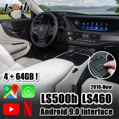 Lexus ES LS GS RX LX 2013-21 CarPlay, Android Auto LS600 LS460 के साथ Lsailt Android 9.0 वीडियो इंटरफ़ेस बॉक्स