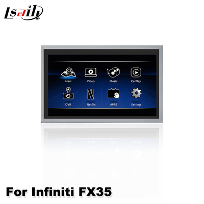 Infiniti FX35 FX37 FX50 2008-2010 के लिए Lsailt 8 इंच कार मल्टीमीडिया डिस्प्ले एंड्रॉइड कारप्ले स्क्रीन