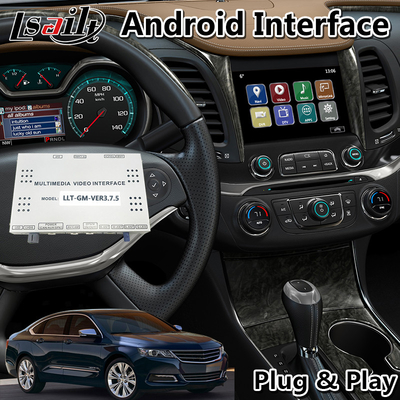 वायरलेस एंड्रॉइड ऑटो के साथ शेवरले इम्पाला कोलोराडो ताहो के लिए Lsailt Android Carplay मल्टीमीडिया इंटरफ़ेस