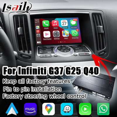 Infiniti G37 G25 Q40 Q60 370GT स्काईलाइन 08IT के लिए वायरलेस कारप्ले एंड्रॉइड ऑटो मॉड्यूल