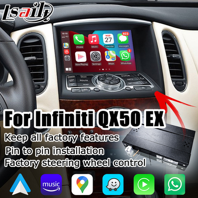 इनफिनिटी EX35 EX25 EX37 QX50 EX IT08 08IT मॉड्यूल बॉक्स के लिए वायरलेस एंड्रॉइड ऑटो कारप्ले