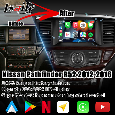 निसान पाथफाइंडर R52 Android मल्टीमीडिया स्क्रीन अपग्रेड IT06 06It सिस्टम कारप्ले
