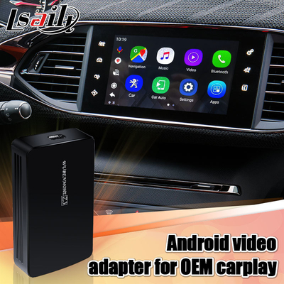 Peugeot Citroen GPS नेविगेशन AI बॉक्स कार नेविगेशन वीडियो इंटरफ़ेस