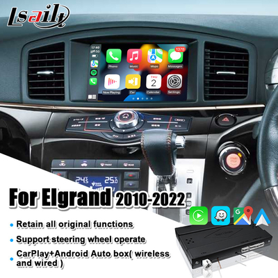 Android Auto, YouTube, Elgrand, Patrol, Armada, Pathfinder के लिए Spotify के साथ Nissan CarPlay इंटरफ़ेस