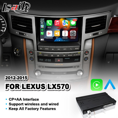 Lsailt वायरलेस एंड्रॉयड ऑटो कारप्ले इंटरफेस 2012-2015 लेक्सस LX 570 LX570 के लिए
