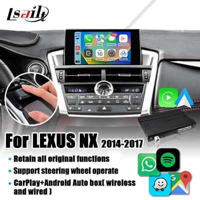लेक्सस NX NX200t NX300h Android Auto, मिरर लिंक, HiCar, CarLife के लिए वायरलेस कारप्ले इंटरफ़ेस