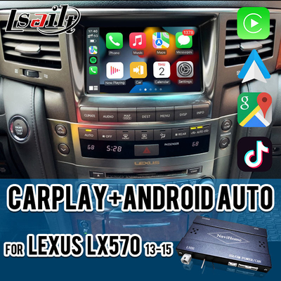 लेक्सस LX570 2013-2015 LX460d GX460 GX400 नेविगेशन एंड्रॉइड ऑटो बॉक्स के लिए वायरलेस कारप्ले इंटरफ़ेस