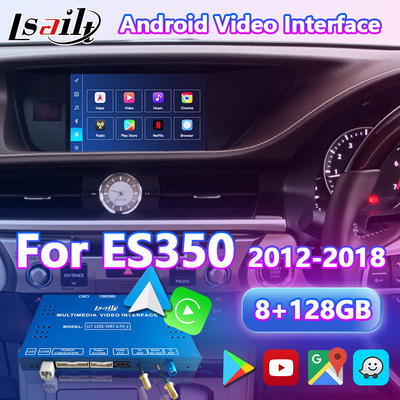 8+128GB Lsailt एंड्रॉयड नेविगेशन वीडियो इंटरफेस के लिए लेक्सस ES 350 300h 250 200 XV60 माउस नियंत्रण 2012-2018