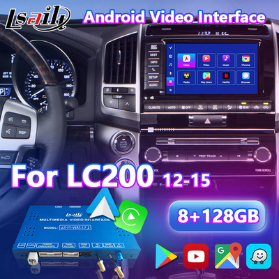 टोयोटा लैंड क्रूजर LC200 V8 LC 200 2012-2015 के लिए Lsailt एंड्रॉयड मल्टीमीडिया वीडियो इंटरफ़ेस