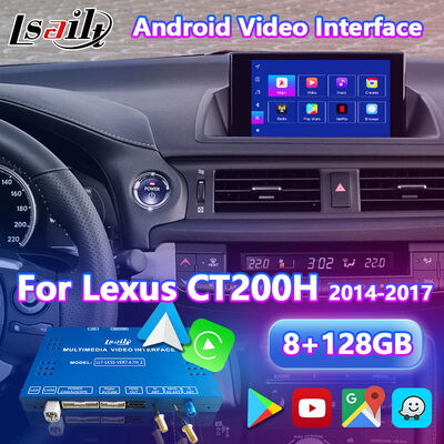 लेक्सस CT200h CT F स्पोर्ट माउस कंट्रोल 2014-2017 के लिए Lsailt एंड्रॉयड वीडियो इंटरफ़ेस