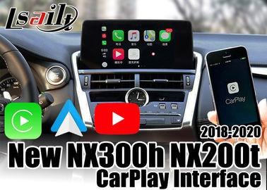 लेक्सस NX200t NX300h 2018-2020 के लिए वायर्ड एंड्रॉइड ऑटो कारप्ले इंटरफ़ेस पूरी तरह से प्लग एंड प्ले