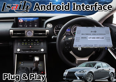2013-2016 के लिए Lsailt Android कार वीडियो इंटरफ़ेस लेक्सस IS 200t माउस नियंत्रण, IS200T के लिए GPS नेविगेशन बॉक्स