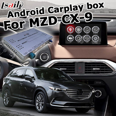 मज़्दा CX-9 CX9 12V DC बिजली की आपूर्ति के लिए Android ऑटो कारप्ले वीडियो इंटरफ़ेस बॉक्स