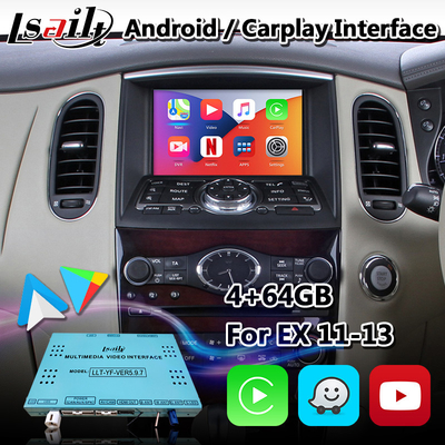 Infiniti EX37 . के लिए Lsailt Android वीडियो इंटरफ़ेस कार मल्टीमीडिया