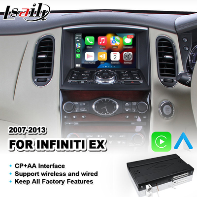 Infiniti EX EX25 EX35 EX37 EX30d 2007-2013 के लिए Lsailt वायरलेस AA कारप्ले इंटरफ़ेस