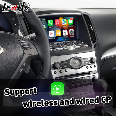 Lsailt एंड्रॉयड ऑटो सीपी एए OEM एकीकरण कारप्ले इंटरफेस के लिए Infiniti Q60 2013-2016