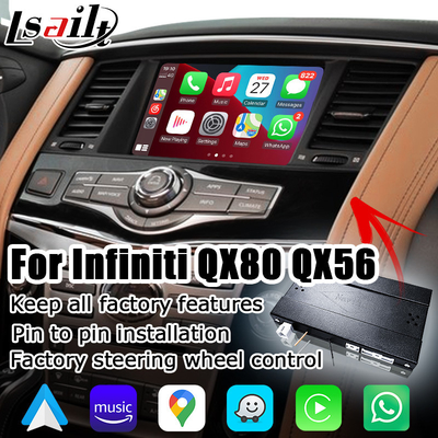 इनफिनिटी QX80 QX56 Z62 वायरलेस कारप्ले एंड्रॉइड ऑटो मल्टीमीडिया इंटरफ़ेस IT08