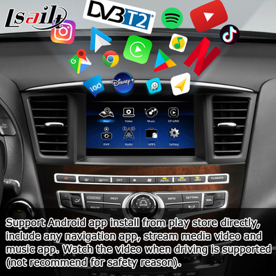 इनफिनिटी QX60 JX35 2013-2016 IT06 के लिए एचडी मल्टी फिंगर टच स्क्रीन कारप्ले एंड्रॉइड ऑटो अपग्रेड