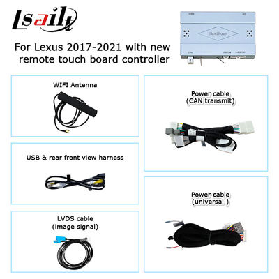 लेक्सस NX300 NX300h 2018 2021 वायरलेस कारप्ले एंड्रॉइड ऑटो इंटरफ़ेस बॉक्स
