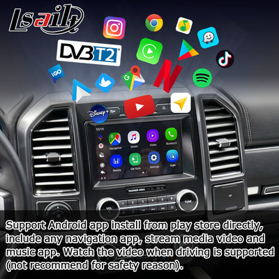 Ford SYNC3 कारों के लिए 64GB Android मल्टीमीडिया वीडियो इंटरफ़ेस AI बॉक्स