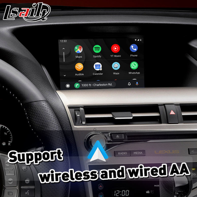लेक्सस RX450H RX350 RX270 RX F स्पोर्ट माउस कंट्रोल 2012-2015 के लिए LSailt OEM इंटीग्रेशन कारप्ले इंटरफ़ेस