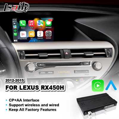 लेक्सस RX450H RX350 RX270 RX F स्पोर्ट माउस कंट्रोल 2012-2015 के लिए LSailt OEM इंटीग्रेशन कारप्ले इंटरफ़ेस