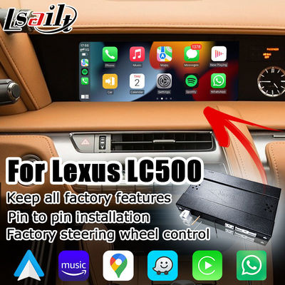 लेक्सस LC LC500 LC500h वायरलेस एंड्रॉयड ऑटो कारप्ले मीडिया इंटरफ़ेस