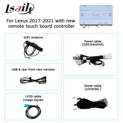 लेक्सस LM300h LM350 LM स्क्रीन प्रोजेक्शन के लिए वायरलेस एंड्रॉइड ऑटो कारप्ले