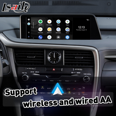 RX450H RX350 RX 350 माउस कंट्रोल 2016-2019 के लिए लेक्सस कारप्ले एंड्रॉइड ऑटो इंटरफ़ेस