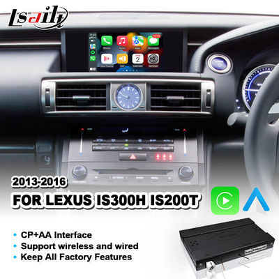 लेक्सस IS300H IS200T IS 300h माउस कंट्रोल 2013-2016 के लिए Lsailt OEM इंटीग्रेशन कारप्ले इंटरफ़ेस