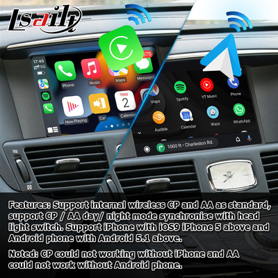 Lsailt द्वारा Infiniti Q70 वायरलेस कारप्ले एंड्रॉइड ऑटो फोन स्क्रीन मिररिंग प्रोजेक्शन मीडिया बॉक्स