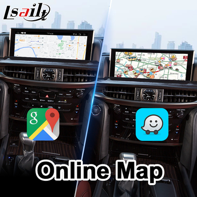 लेक्सस LX570 LX450d URJ200 LX 2016-2021 के लिए Lsailt एंड्रॉइड मल्टीमीडिया कारप्ले इंटरफ़ेस