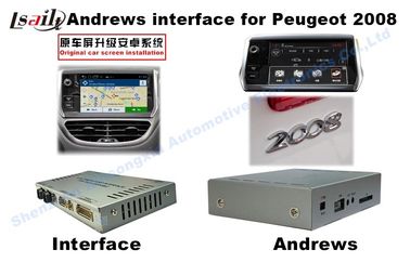 Peugeot Citroen GPS नेविगेशन AI बॉक्स कार नेविगेशन वीडियो इंटरफ़ेस