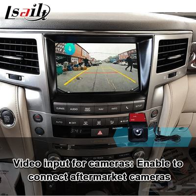 वायरलेस Android Auto, Google मानचित्र के साथ LX570 2013-2015 GX460 के लिए लेक्सस कारप्ले इंटरफ़ेस