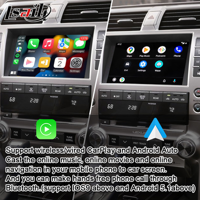 वायरलेस एंड्रॉइड ऑटो के साथ लेक्सस GX460 2014-2021 LX570 RX NX के लिए प्लग एंड प्ले कारप्ले इंटरफ़ेस