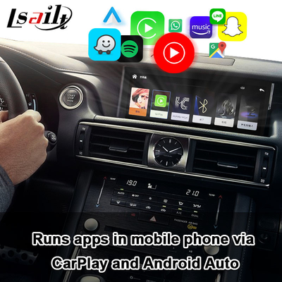 Android Auto के साथ लेक्सस IS250 IS350 IS300 कैमरा इंटरफ़ेस के लिए लेक्सस कारप्ले इंटरफ़ेस