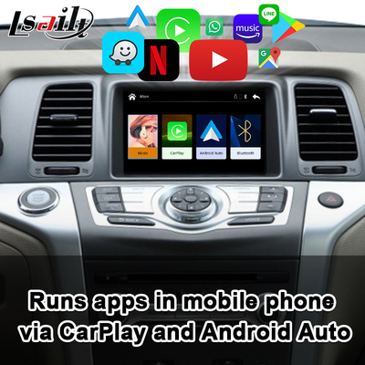 Lsailt द्वारा Linux सिस्टम के साथ निसान मुरानो Z51 2010-2019 Maxima GT-R के लिए CarPlay इंटरफ़ेस