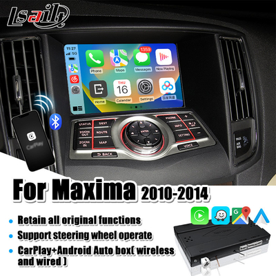 मिरर लिंक के साथ निसान मैक्सिमा 2010-2014 इनफिनिटी के लिए Lsailt Linux CarPlay Android Auto इंटरफ़ेस
