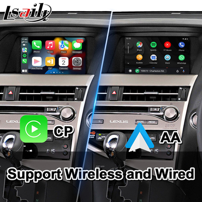 लेक्सस RX270 RX350 RX450h RX माउस कंट्रोल 2012-2015 के लिए एलसैल्ट एंड्रॉइड कारप्ले वीडियो इंटरफ़ेस