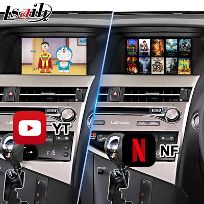 लेक्सस RX270 RX350 RX450h RX माउस कंट्रोल 2012-2015 के लिए एलसैल्ट एंड्रॉइड कारप्ले वीडियो इंटरफ़ेस