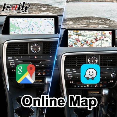 लेक्सस RX350 RX450h RX200t RX350L RX450L RX AL20 2016-2019 के लिए Lsailt एंड्रॉइड वीडियो इंटरफ़ेस