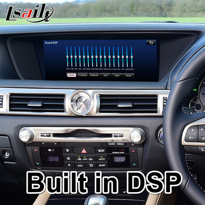 लेक्सस GS300h GS200t GS350 GS450h GSF GS L10 2016-2020 के लिए Lsailt एंड्रॉइड कार मल्टीमीडिया इंटरफ़ेस