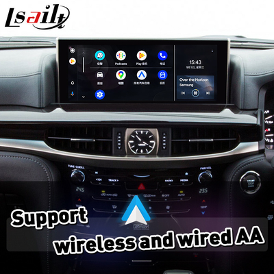 लेक्सस LX 450d 570 570s VDJ200 J200 2016-2021 के लिए वायरलेस सीपी एए एंड्रॉइड ऑटो कारप्ले इंटरफ़ेस