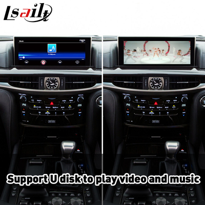 लेक्सस LX 450d 570 570s VDJ200 J200 2016-2021 के लिए वायरलेस सीपी एए एंड्रॉइड ऑटो कारप्ले इंटरफ़ेस